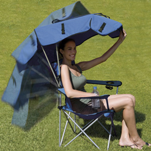Folding Chair With Shade Folding Chair With Shade