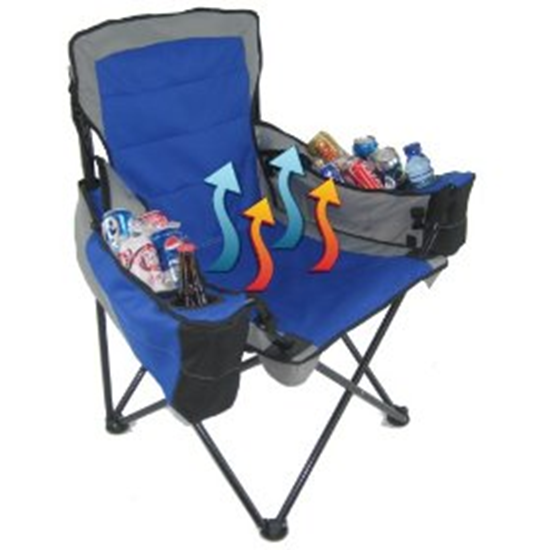 chair with cooler built in