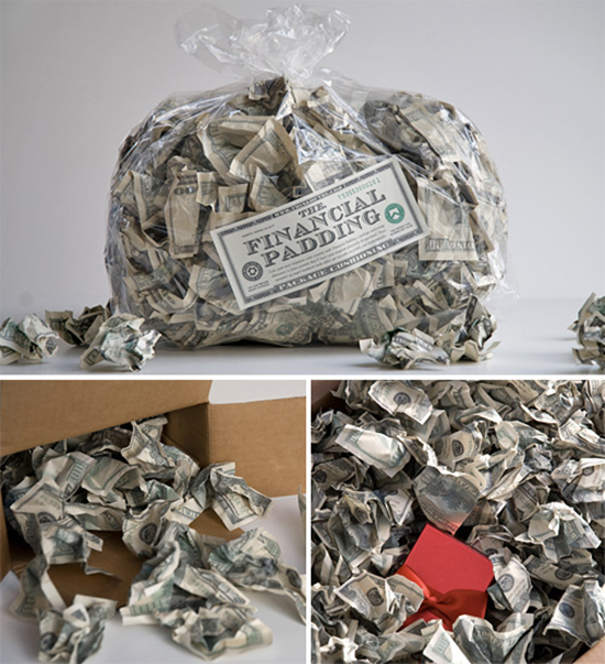 financial padding packing material