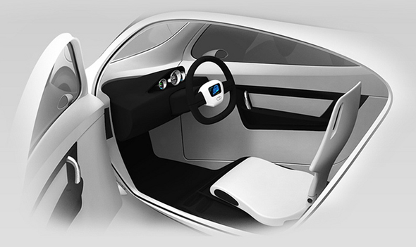 Lit Motors C-1 Interior