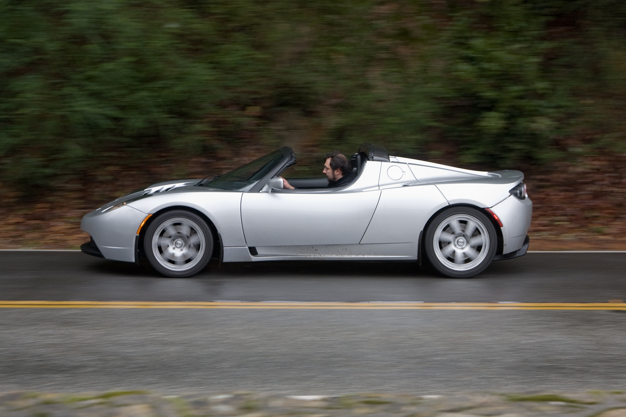 Tesla Roadster Left Side