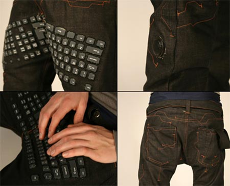 Keyboard pants
