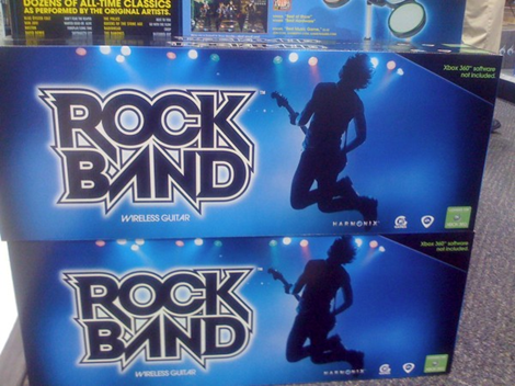 Xbox 360 wireless rock band