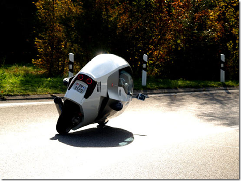 MonoTracer Enclosed Motorcycle