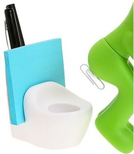 Butt Station Paper Clip Holder