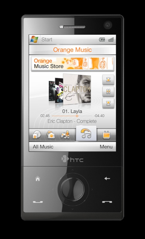 HTC Touch Diamond Interface