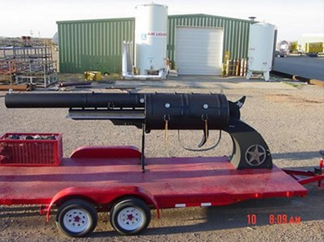 Handgun BBQ Grill