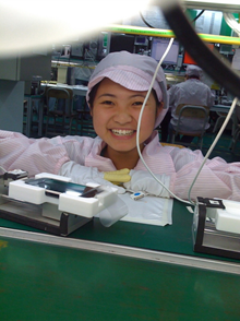 iphone worker pictures