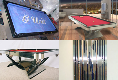 Custom Pool Table Robert F Boles