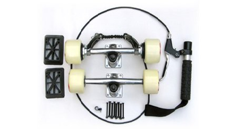 Skateboard brakes