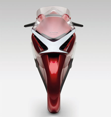 Futuristic Honda Motorcycle