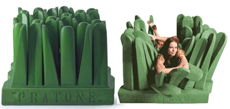 Pratone Lounge Chair Grass
