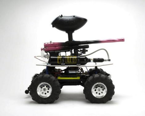 WROMP Paintball RC Car
