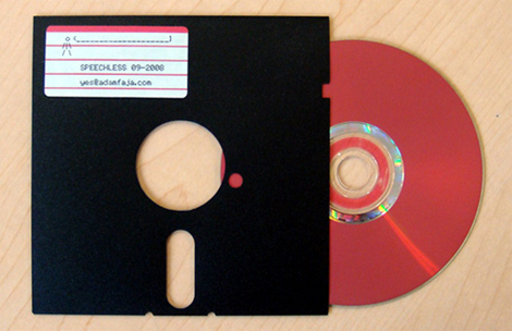 Floppy Disc CD Sleeves
