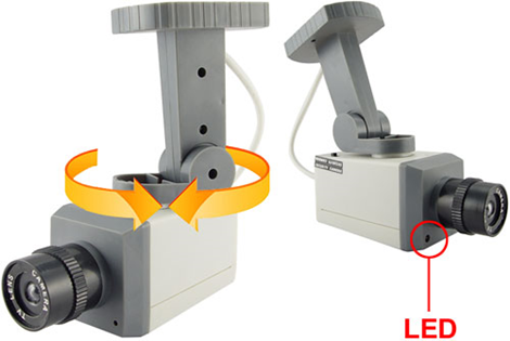 Motion Sensing Fake Security Camera