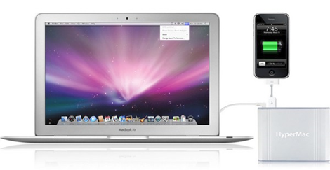 Sanho Hypermac external battery