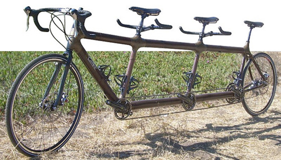 Bamboo Triplet Bike