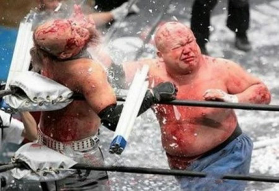 Japanese Fluorescent Tube Fights