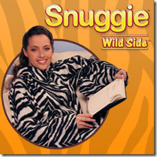 Zebra Snuggie