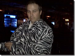 Zebra Snuggie