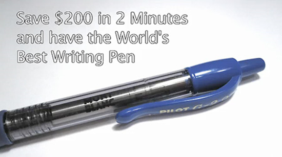 Mont Blanc Pen Save $200
