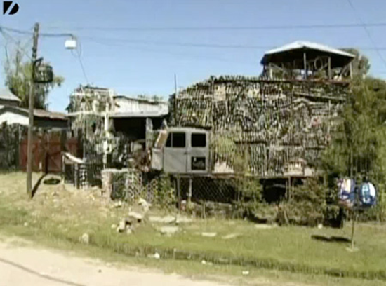 recycled house