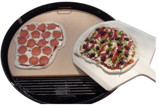Grilled Pizza Stone