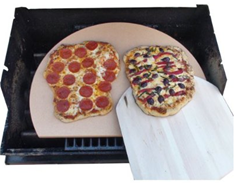 Grilled Pizza Stone