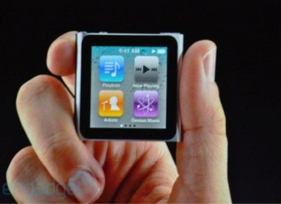New iPod Nano Touchscreen