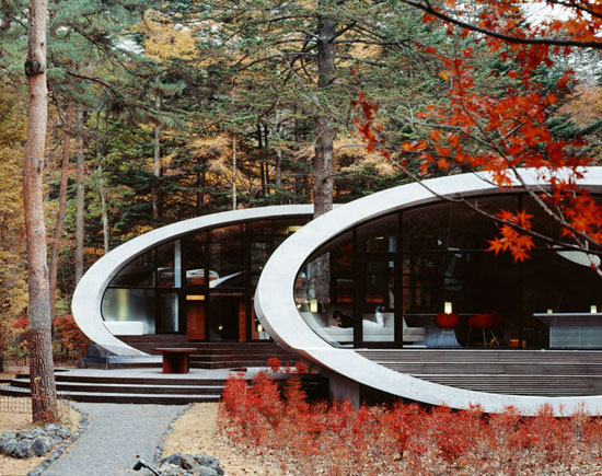 Futuristic Shell House