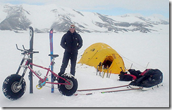 Hanebrink  Electric Bike in snow