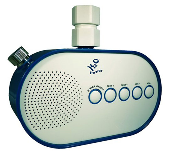 H2O Shower Power Radio