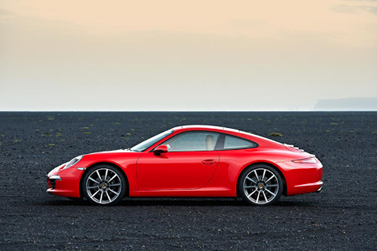 Red 2012 Porsche 911 Carrera
