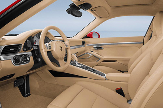 2012 Porsche 911 Carrera Tan Interior