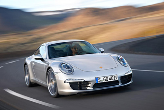 2012 Porsche 911 Carrera Front View