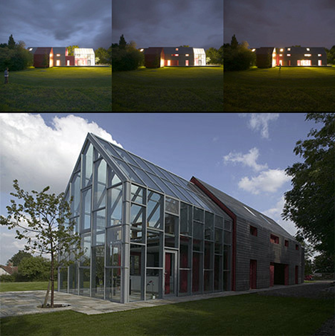 Transformer House Changes With The Push Of A Button