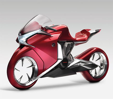 Crazy Futuristic Honda Motorcycle