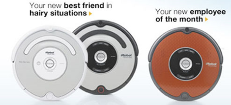 Newer, Beefier iRobot Roombas