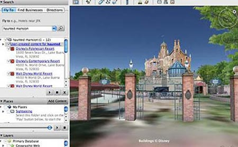 Tour Disney World From Your Computer Via Google Earth