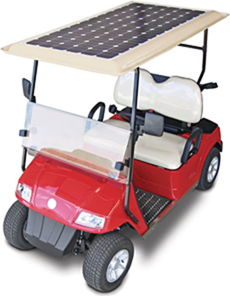 Solar Powered Golf Cart