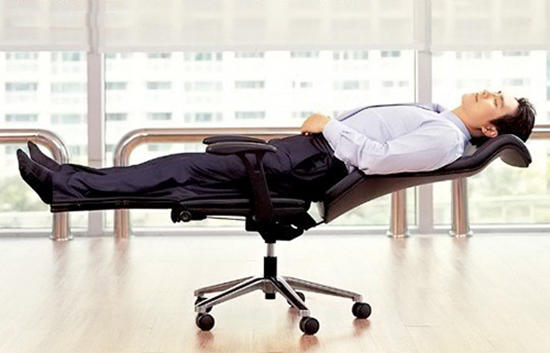 Thanko Lay Flat Office Chair