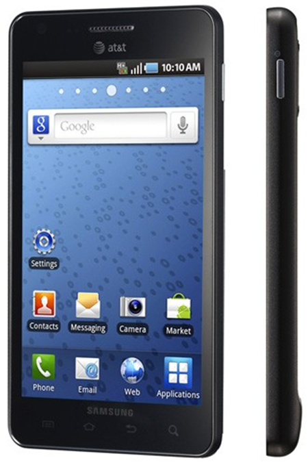 Samsung Infuse 4G With Super AMOLED Plus Display