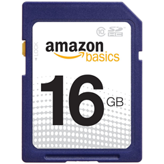 Deal Of The Day – AmazonBasics 16GB Class 10 SDHC Flash Memory Card