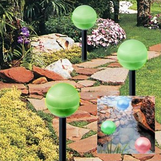 Pimp Your Yard With Solar Ball Lights