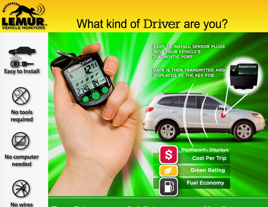 Lemur Vehicle Monitors EconoDriver Giveaway