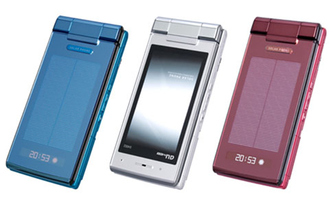 Sharp’s Solar Cell Phone’s