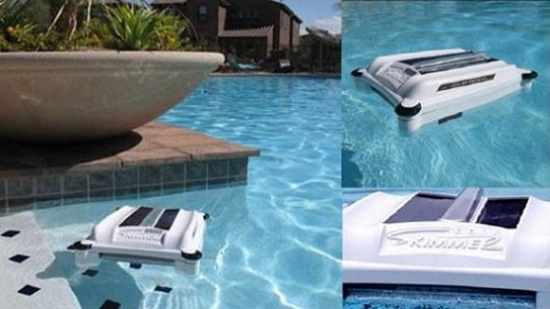 Solar-Breeze Solar Powered Pool Skimmer
