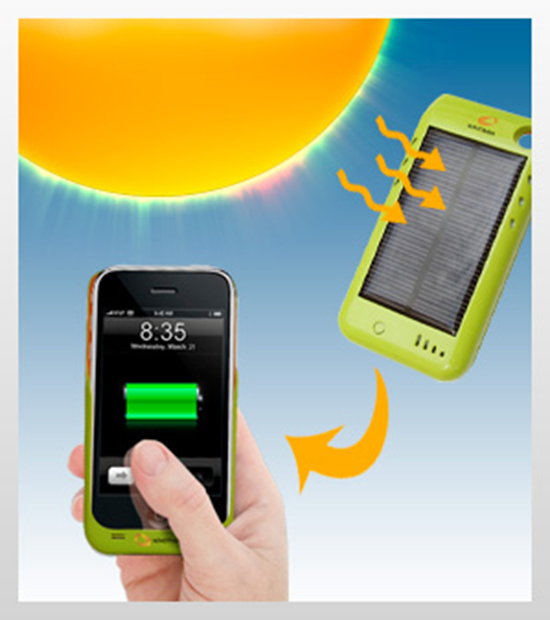 iPhone Solar Charging Case