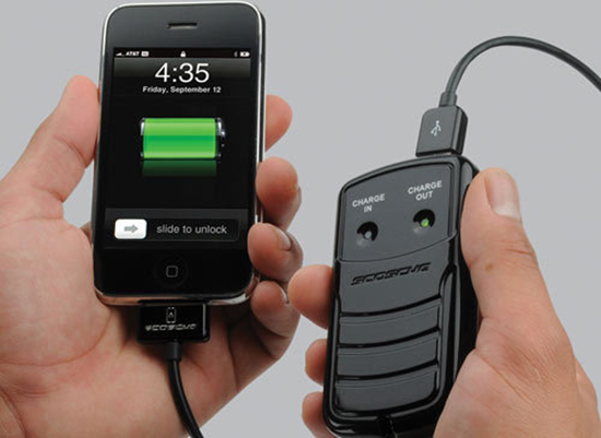Scosche solBAT II – Add Solar Backup To Any USB Device For $30