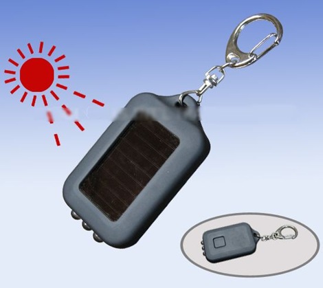 Solar Keychain Flashlight